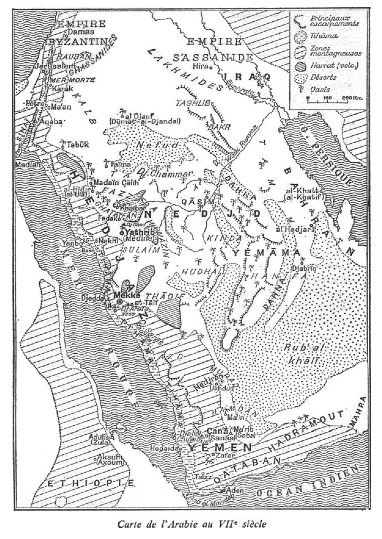 Arabie au VIIè siècle. Gaudefroy-Demombynes Mahomet